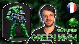 Peindre un Space Marine en MNM Vert