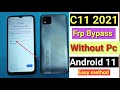 Realme C11 2021 RMX3231 Google Account Frp Bypass Without PC