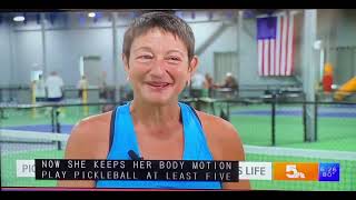 Pickleball saved Lisa Frumhoff’s life creating possibilities \u0026 life. Story by @KSDK, Rene Knott