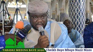 Tabaski Médina Baye 2020:Belle Prestation de Baye Mbaye Nazir Niass