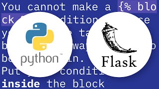 jinja2 - how to put a block in an if statement?