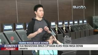 Mahasiswa Binus Ciptakan Kursi Roda Masa Depan