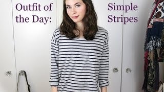 Outfit of the Day: Simple Stripes