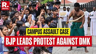 Annamalai's Protest: Hunger Strike And Barefoot March Against DMK Over Anna University Case