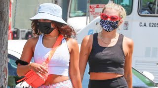 Vanessa Hudgens: At The Gym With GG Magree (August 18, 2020)