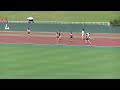 20240928大分県中学新人陸上 共通女子4x100mリレー決勝第3組