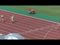 20240928大分県中学新人陸上 共通女子4x100mリレー決勝第3組