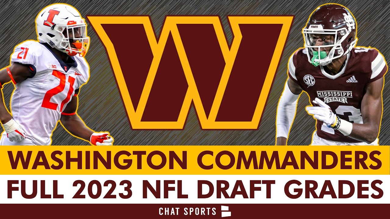 Commanders Draft Grades: All 7 Rounds From 2023 NFL Draft Ft. Emmanuel ...