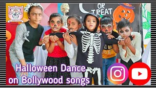 Halloween Party Dance on Bollywood songs|| Kindergarten Students activities.#halloween #dance