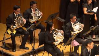 2015 Ponte 音樂會: A Sea Symphony (1st Movement) by Ralph Vaughan Williams