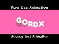Pure Css Text Animation - Step-by-Step Tutorial for Beginners, CSS Animation, Css tutorials, #css