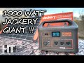 NEW JACKERY 1002Wh Off Grid SOLAR GENERATOR! Explorer 1000 Portable Power Station Review