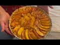 our family farm fresh peach tart simple living inspiration