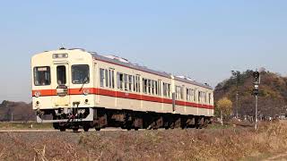 キハ０形気動車「ありがとうキハ005・006号」～関東鉄道常総線大宝(at Daiho on the Joso line, Ibaraki)