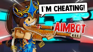 I Used AIMBOT In MM2… (Murder Mystery 2)