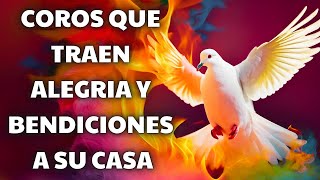 COROS DE JÚBILO PARA ALABAR 🎶🔥 HIMNOS CRISTIANOS QUE RESTAURAN VIDAS 🙏✨