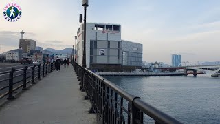 [4K UHD] Evening Walking and Crossing Yeongdodaegyo Bridge-Beautiful Views of Busan-South Korea 영도대교