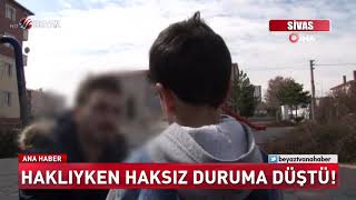 Haklıyken haksız duruma düştü!