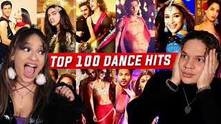 Latinos react to 'Top 100 Dance Hits Of Bollywood Of All Time'