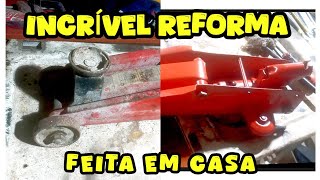 Reforma caseira - Macaco Hidráulico Jacarezinho