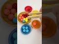 Miniature Speed Sorting Fast ASMR | Little Balls Color Sort on Tiny Plates