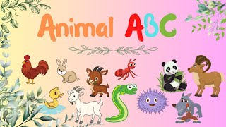 ABC Animal World | Alphabet Animals Song for Kids | Fun Fusion