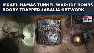 Israel-Hamas Tunnel War: IDF Bombs Gaza Terrorists’ Booby-trapped Jabalia Network| Dramatic Video