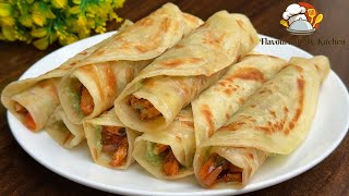 Street Style Tawa Paneer Roll | Paneer Veg Roll | स्ट्रीट जैसा तवा पनीर रोल अब बनाए घर पर