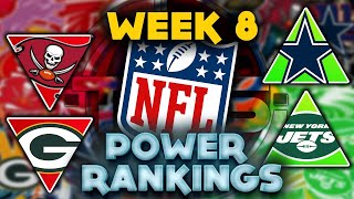The Official 2022 NFL Power Rankings (Week 8 Edition!) || TPS