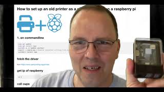 How to set up an old printer as a networkprinter on a raspberry pi