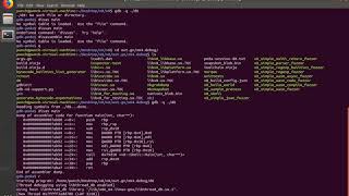 Debugging v8 with gdb