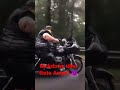 cengiz44tv fährt durch bochum auf seiner harley