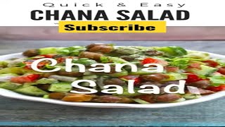 "Get Your Protein Fix with This Delicious Chana Salad Recipe!"
