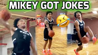 Mikey Williams Has NO CHILL 🤣 Goes OFF In Late Night Game And Gets DISRESPECTFUL At The End 💀
