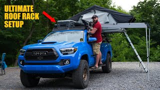 The ULTIMATE Tacoma Roof Rack Setup!