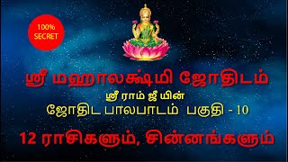 12 ராசிகளும், சின்னங்களும் - PART 10