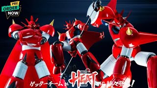 NEW PO - Pre Order Getter Robo Armageddon Pose - Metal Heat Series Getter Dragon