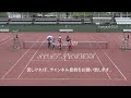 2019年 広島県ソフトテニス選手権大会 男子決勝 村田・林（湧）（ntt西日本） 対 岡本・加藤（広島翔洋クラブ）