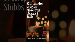 Obituaries for MR MICHAEL
