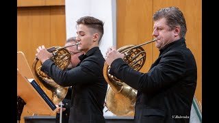 Radek Baborak and Victor Teodosiev - A.Vivaldi: Concerto for 2 horns in F major(RV 538)