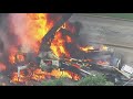 Cement tanker explodes in North Texas city, knocking out power for some