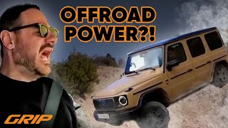 35-Degree Incline: Extreme Offroad Challenge in the Mercedes G-Class 💪😱 [Dubbed with AI] | GRIP