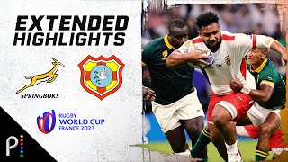 South Africa v. Tonga | 2023 RUGBY WORLD CUP EXTENDED HIGHLIGHTS | 10/1/23 | NBC Sports