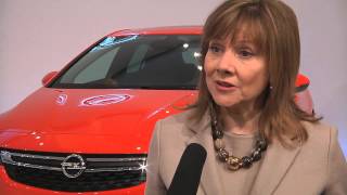 Frankfurt Motor Show 2015 - Adam Opel AG Statements Mary T. Barra | AutoMotoTV