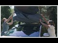 tutorial how to set up on your car the rooftop tent mh500 decathlon_quechua