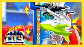 LAUNCHING CARS at the JET JUMP! | New News | @HotWheels