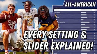 A Complete Guide to Setting Up a REALISTIC Dynasty on EA College Football 25!