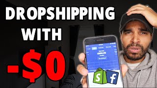 How To Start Dropshipping With NO MONEY !