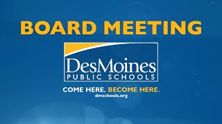 May 19, 2026 DMPS Board Meeting