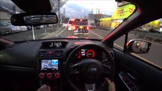 2016 SUBARU WRX STI  Test Drive POV 一般道をドライブ